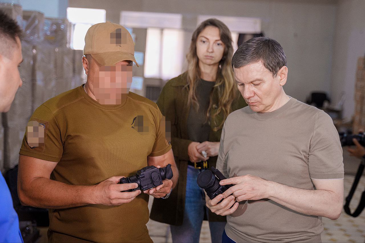 Вінницька громада передала дрони, тепловізори, тепловізійні приціли та сухі душі 18-й Слов’янській бригаді